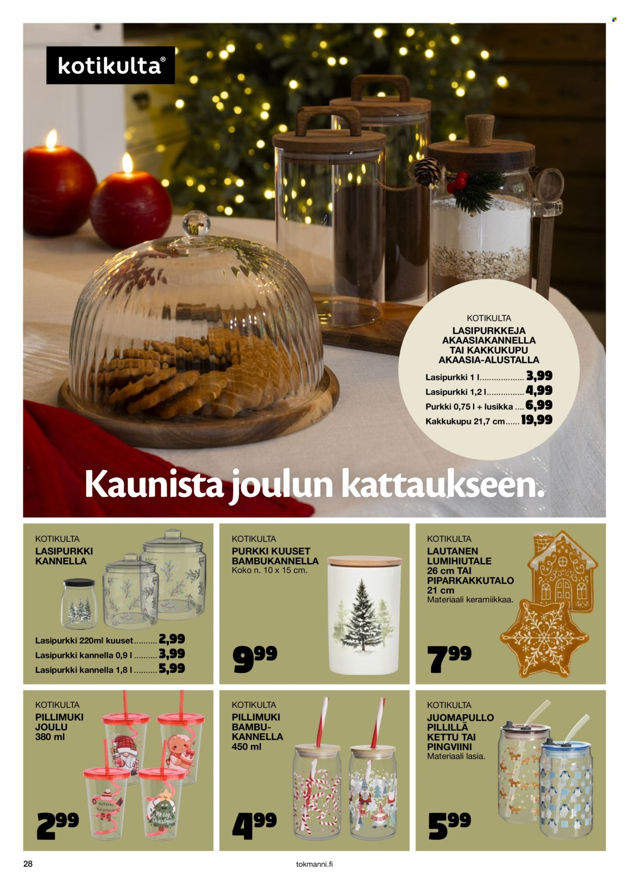 Tokmanni tarjoukset - 25.10.2026 - 31.12.2026. Sivu 28