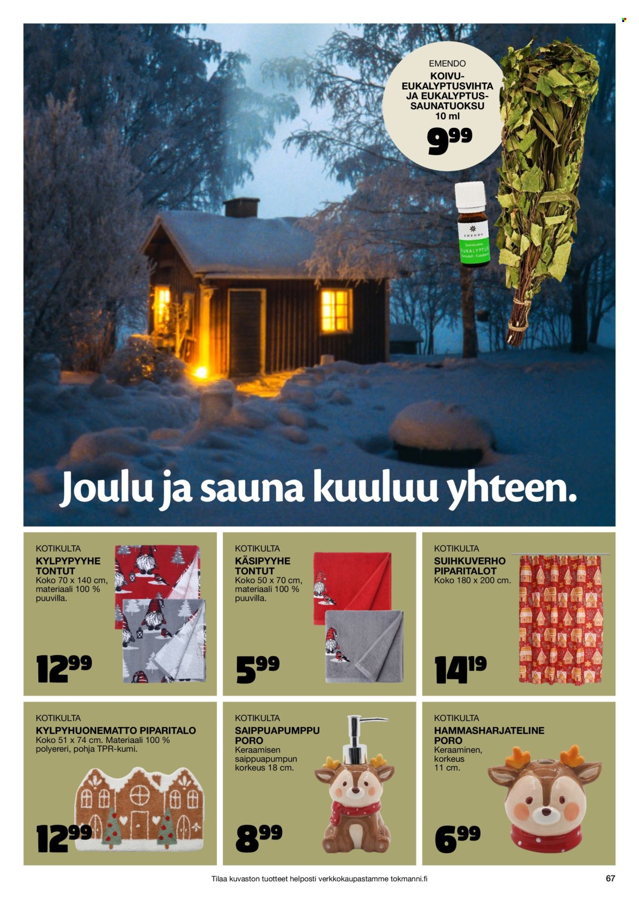 Tokmanni tarjoukset - 25.10.2026 - 31.12.2026. Sivu 67