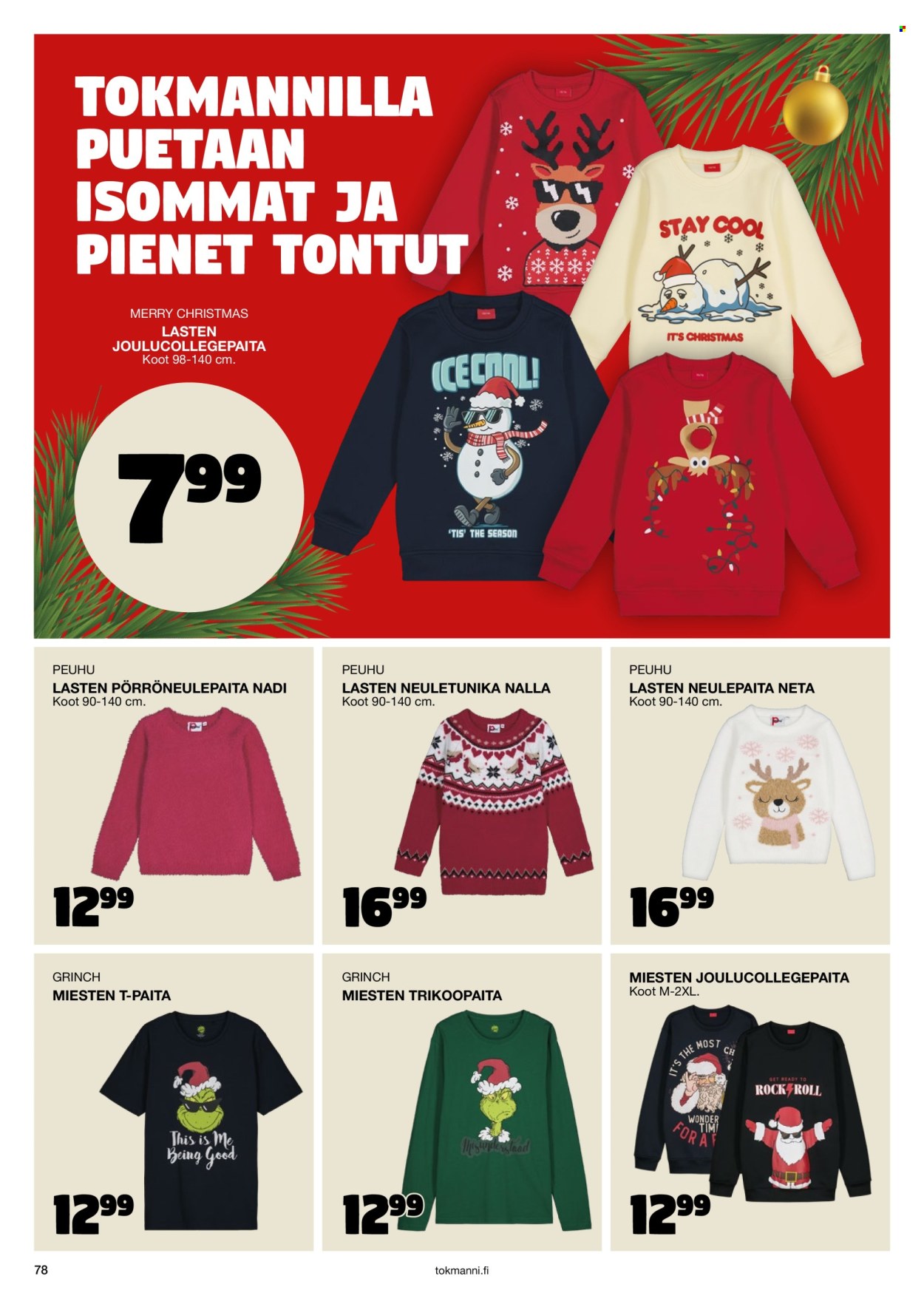 Tokmanni tarjoukset - 25.10.2026 - 31.12.2026. Sivu 78