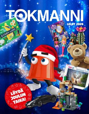 Tokmanni tarjoukset  - 02.11.2026 - 31.12.2026.