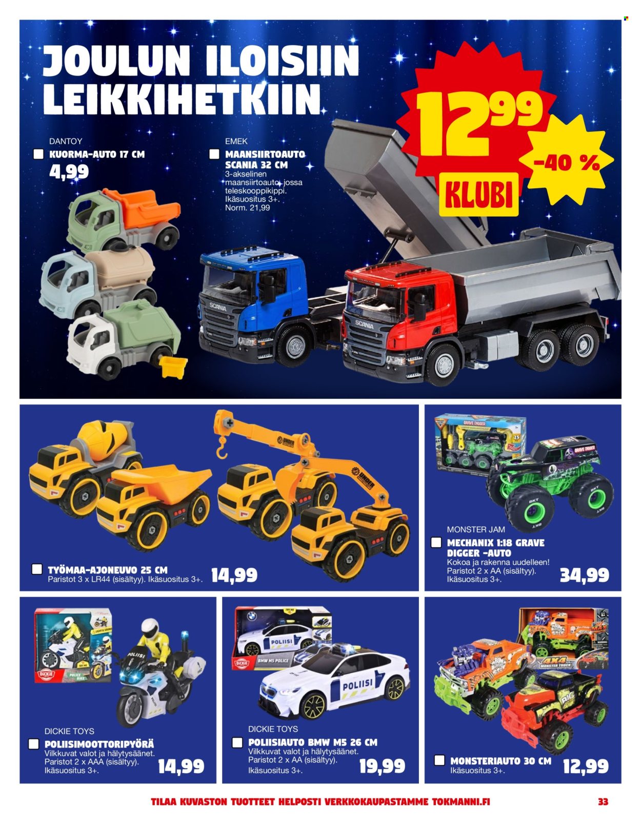 Tokmanni tarjoukset - 02.11.2026 - 31.12.2026. Sivu 33