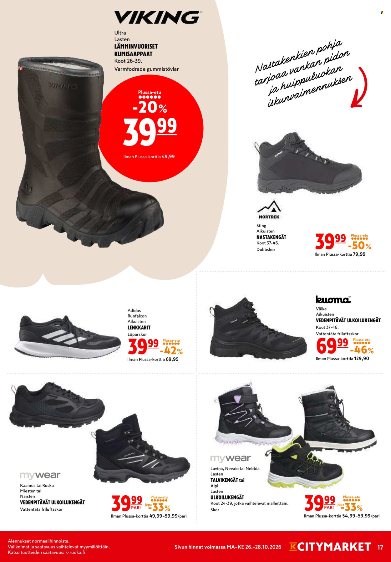 K-citymarket tarjoukset - 26.10.2026 - 28.10.2026. Sivu 17