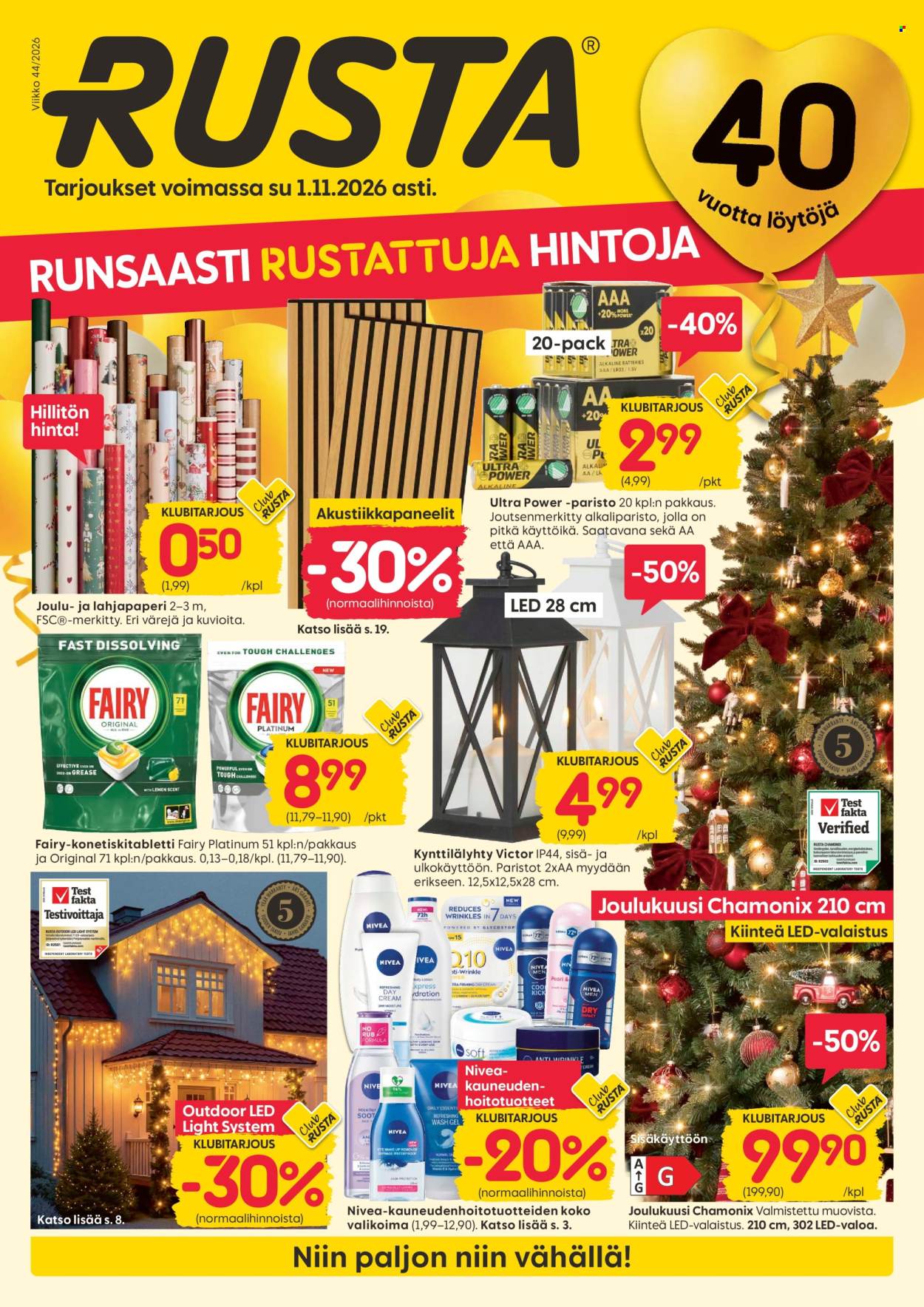 Rusta tarjoukset - 26.10.2026 - 01.11.2026. Sivu 1