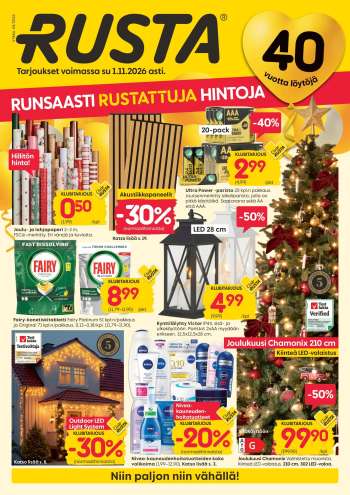 thumbnail - Rusta tarjoukset