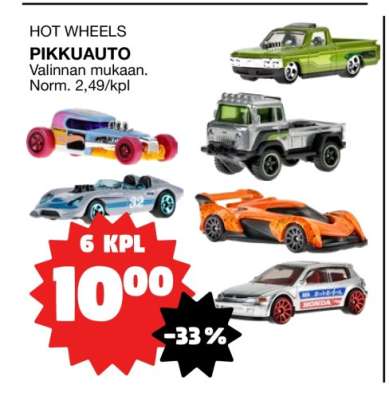 HOT WHEELS PIKKUAUTO