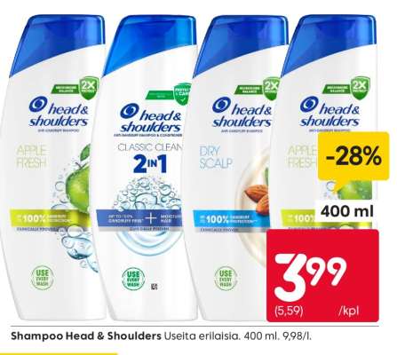 Shampoo Head & Shoulders