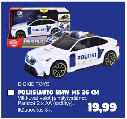 POLIISIAUTO BMW M5 26 CM