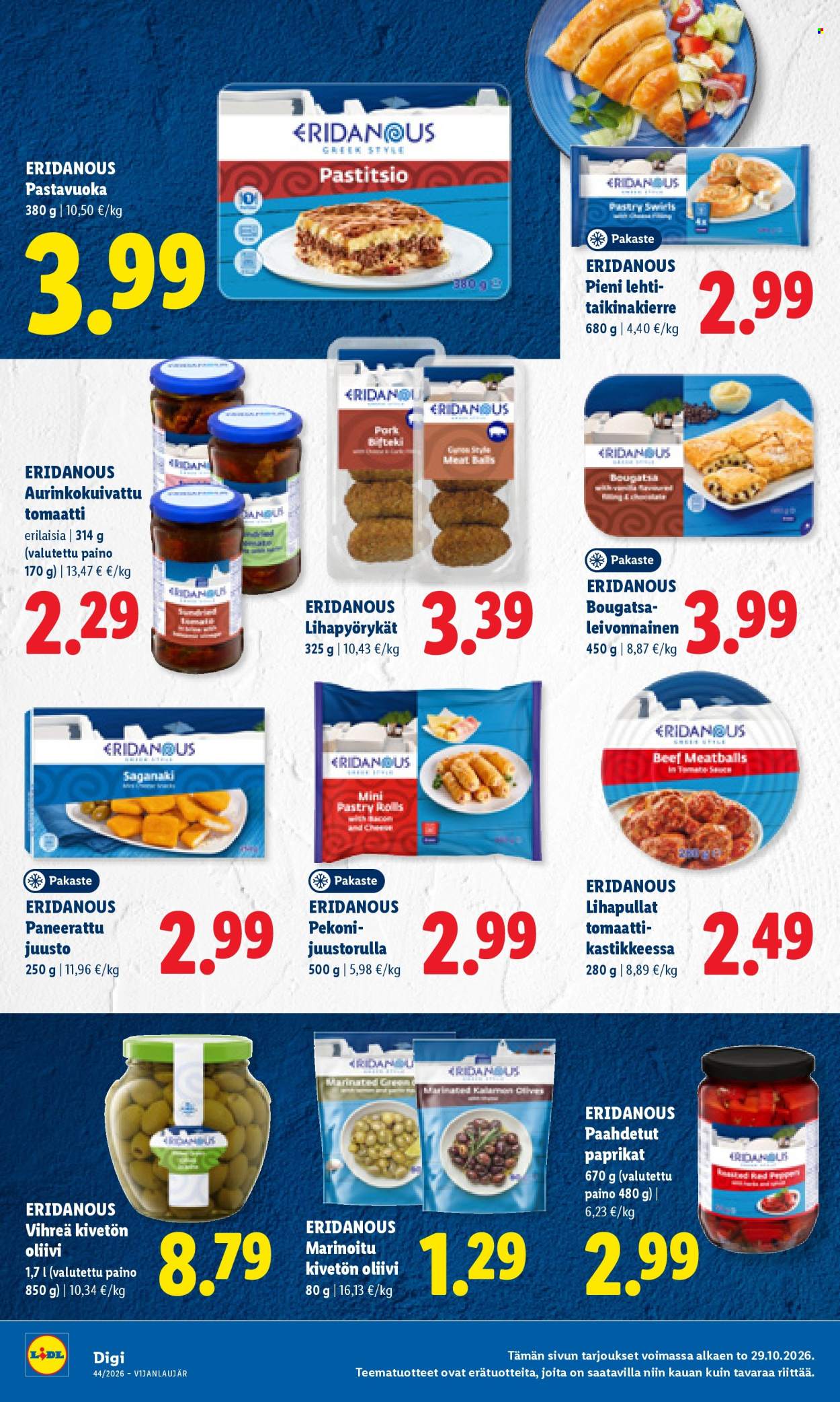 Lidl tarjoukset - 29.10.2026 - 01.11.2026. Sivu 10