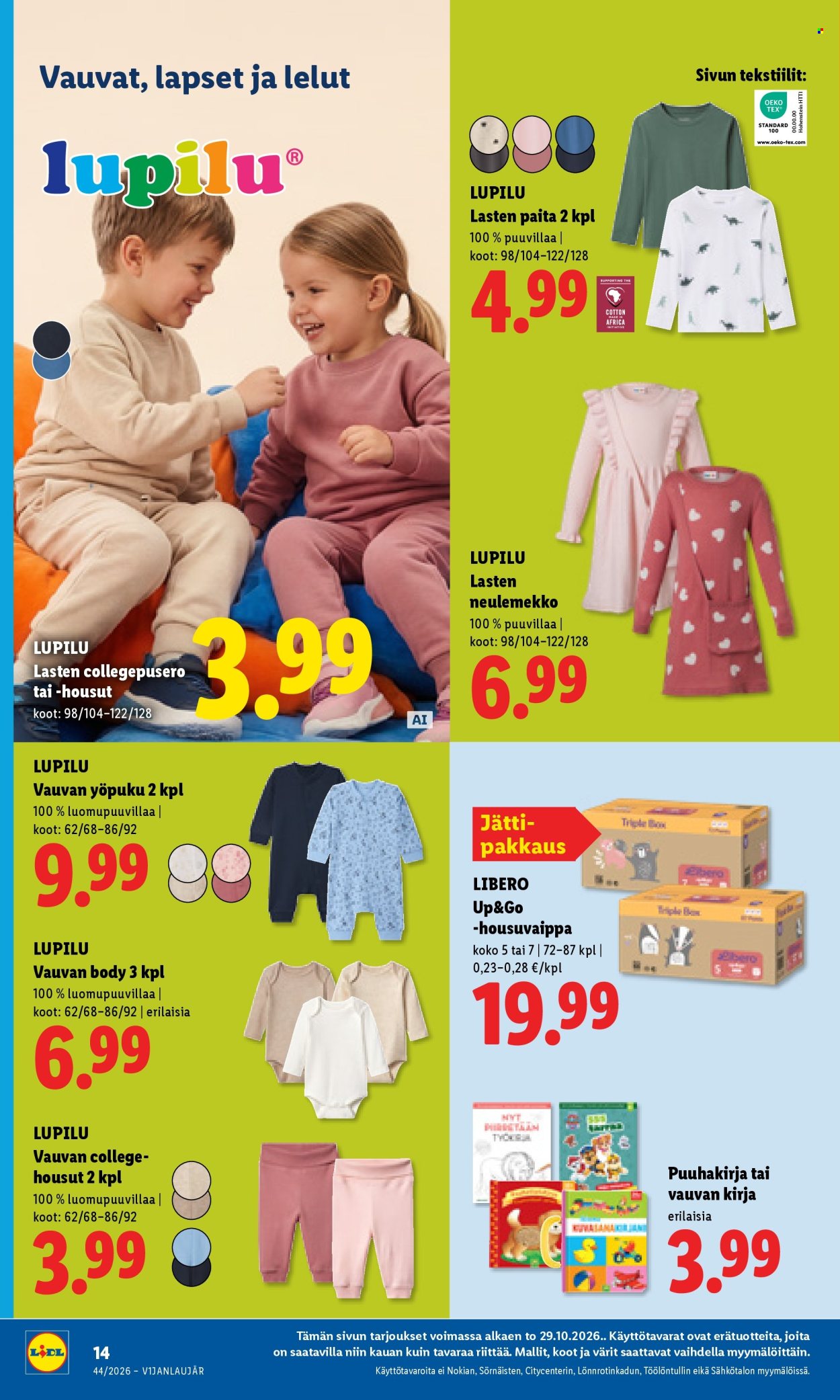 Lidl tarjoukset - 29.10.2026 - 01.11.2026. Sivu 18