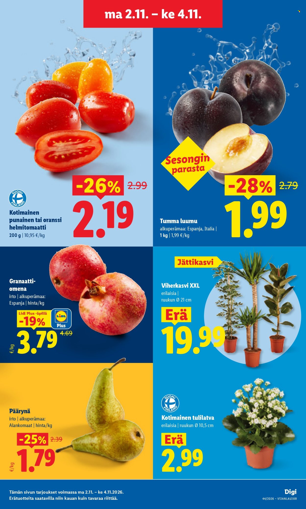 Lidl tarjoukset - 02.11.2026 - 04.11.2026. Sivu 3