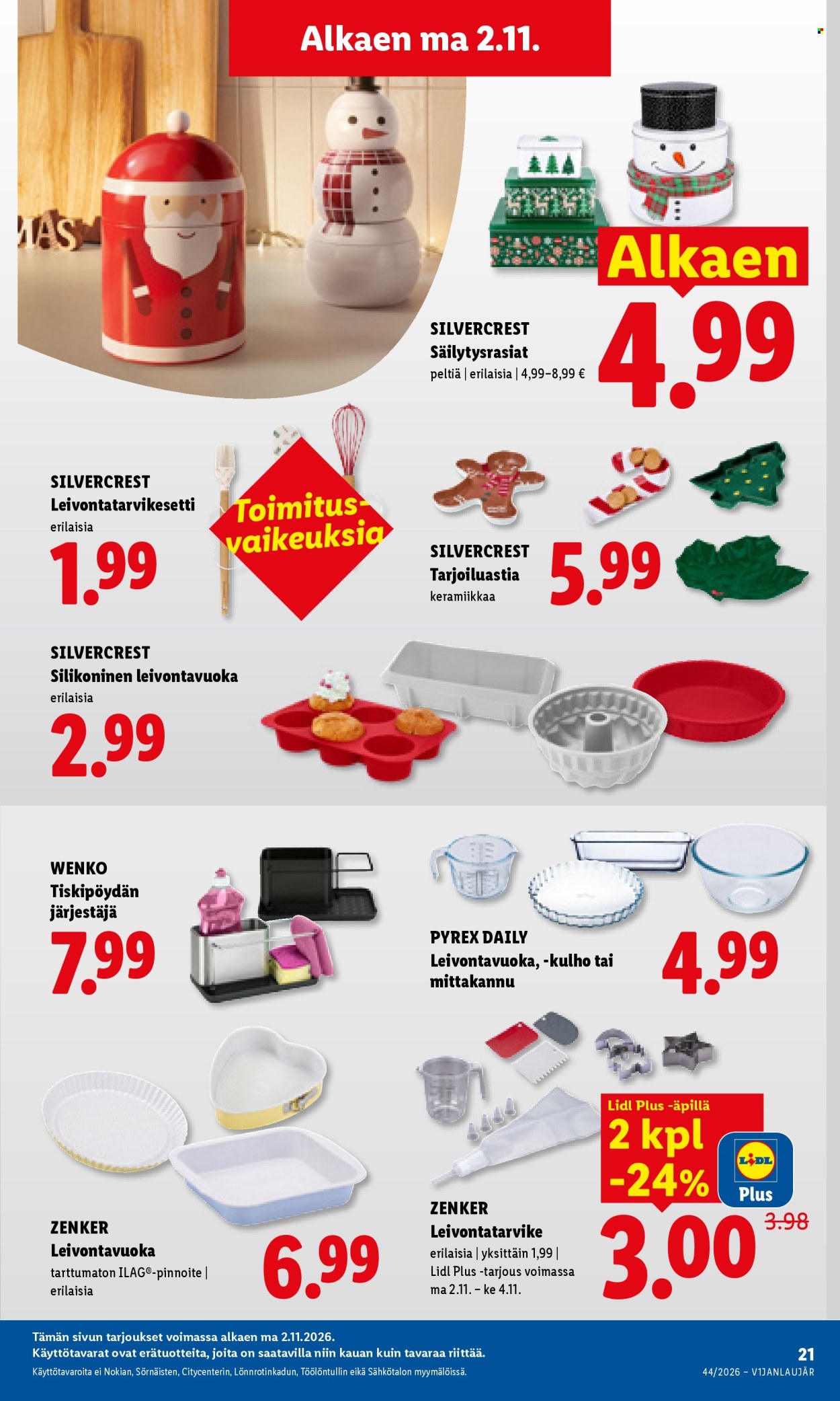 Lidl tarjoukset - 02.11.2026 - 04.11.2026. Sivu 20