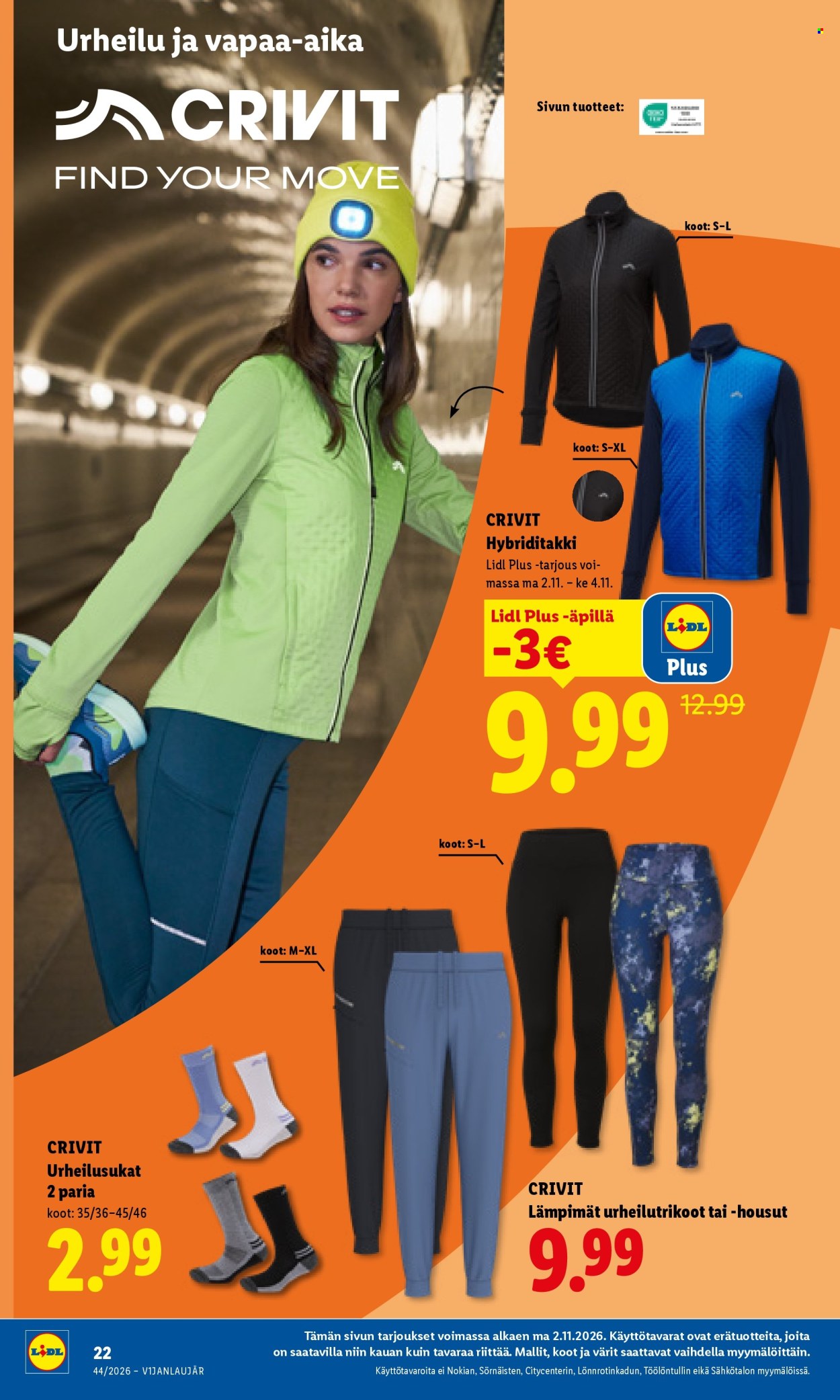 Lidl tarjoukset - 02.11.2026 - 04.11.2026. Sivu 21