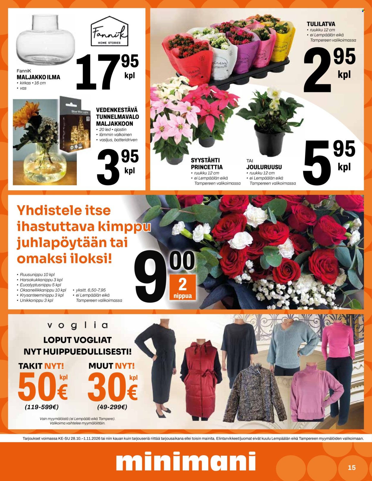 Minimani tarjoukset - 28.10.2026 - 01.11.2026. Sivu 15