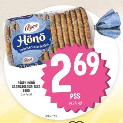 Pågen Hönö saaristolaisrieska