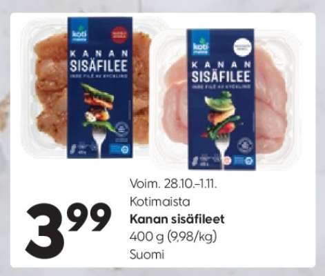 Kanan sisäfileet