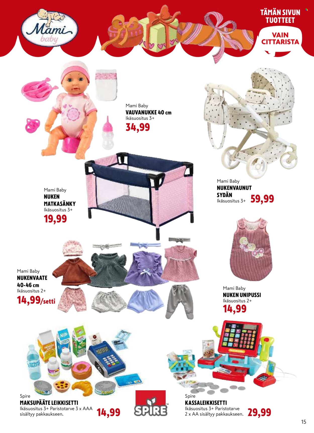 K-citymarket tarjoukset - 28.10.2026 - 22.12.2026. Sivu 15