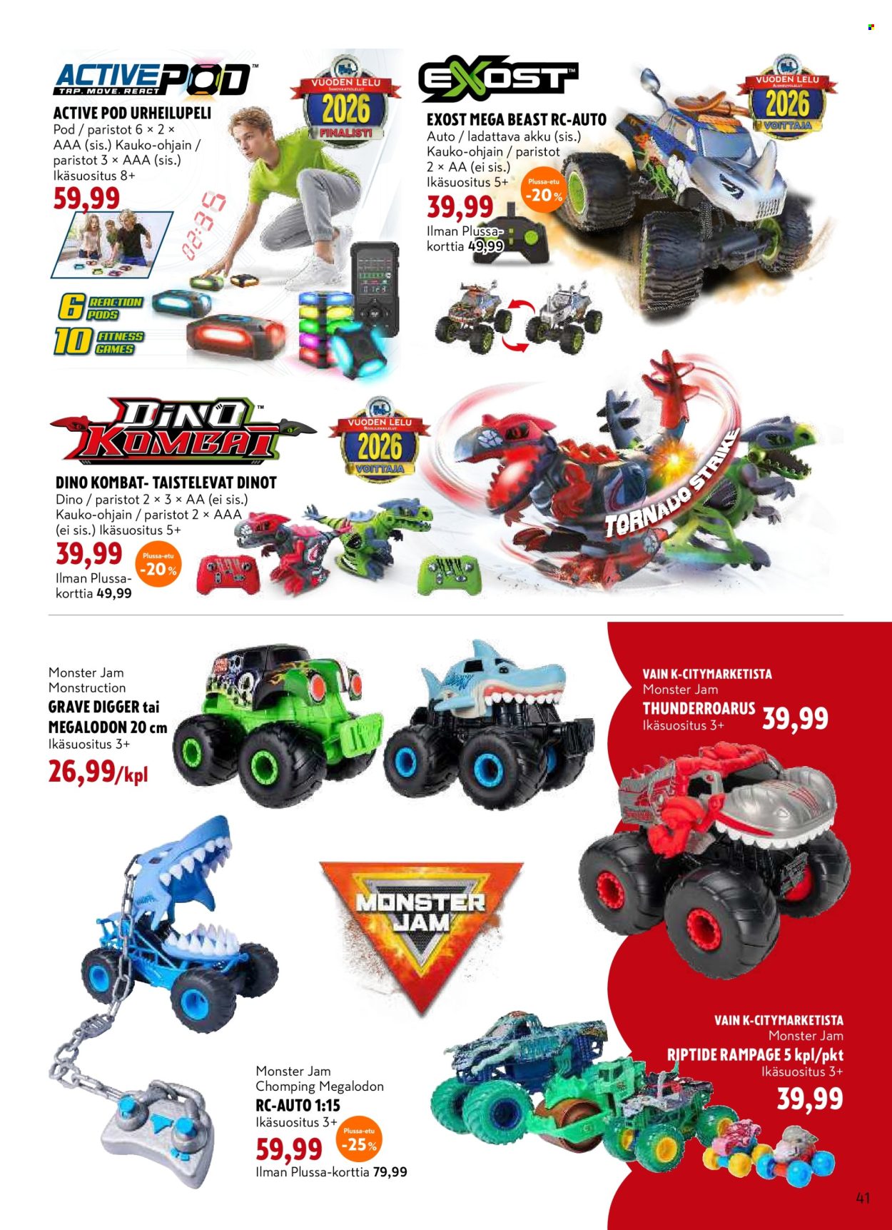 K-citymarket tarjoukset - 28.10.2026 - 22.12.2026. Sivu 41