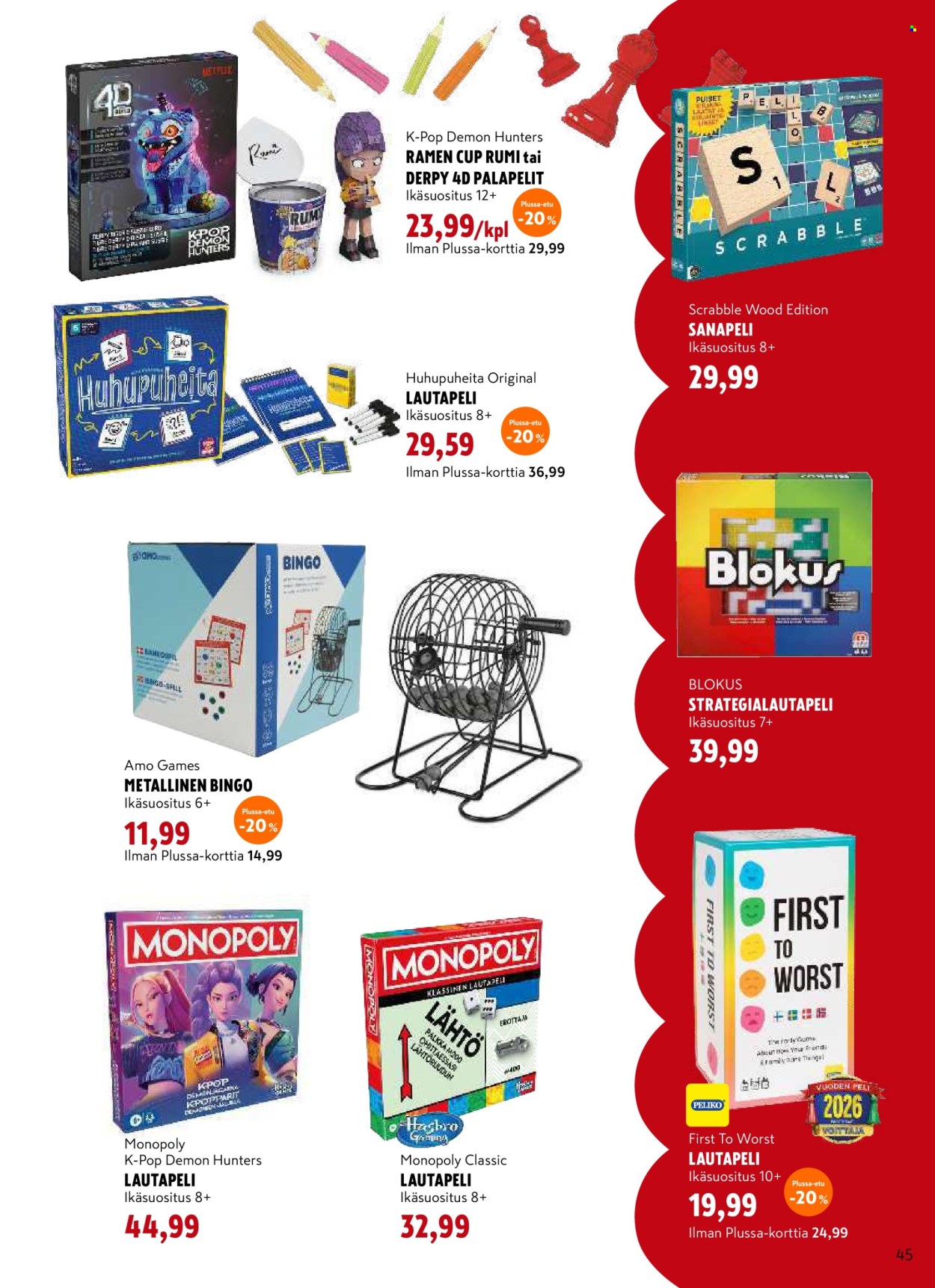 K-citymarket tarjoukset - 28.10.2026 - 22.12.2026. Sivu 45