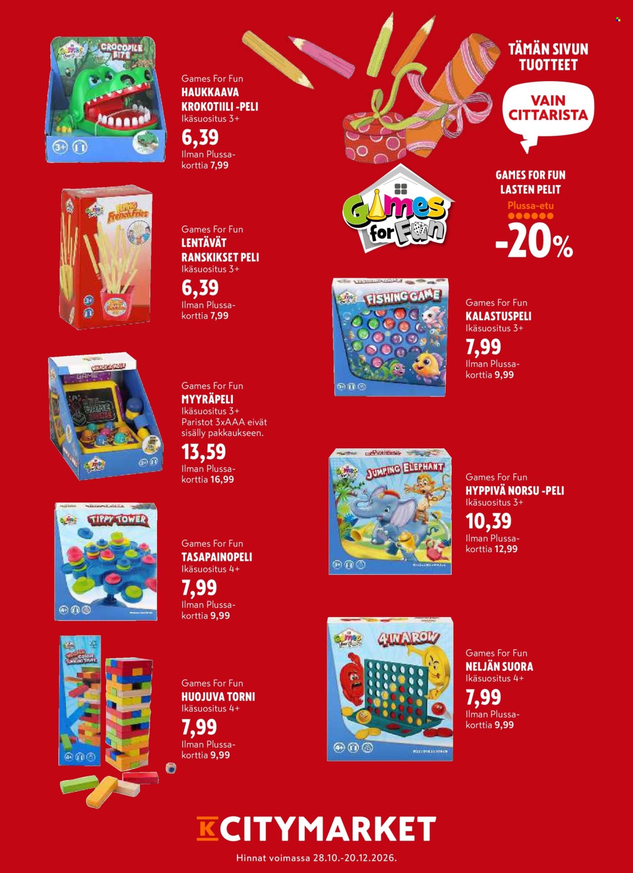 K-citymarket tarjoukset - 28.10.2026 - 22.12.2026. Sivu 52