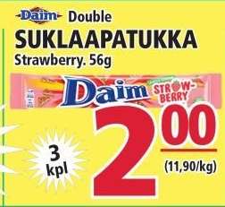 Daim Double SUKLAAPATUKKA