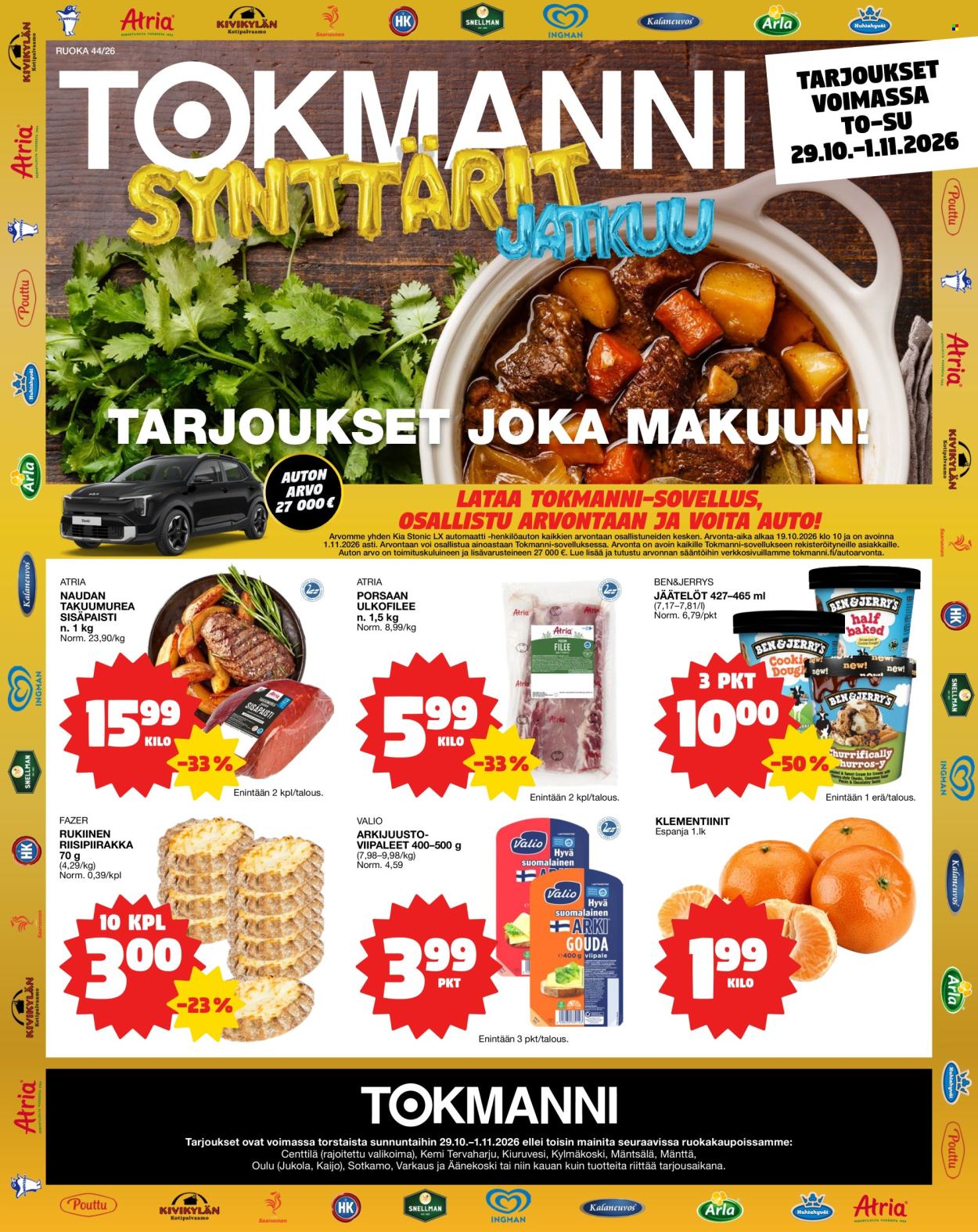 Tokmanni tarjoukset - 29.10.2026 - 01.11.2026. Sivu 1