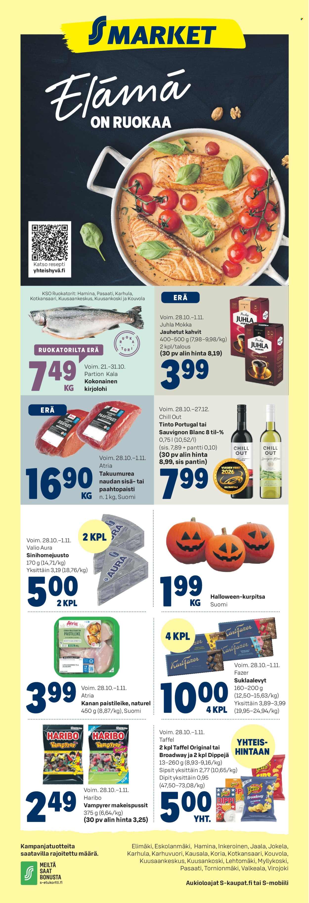 S-market tarjoukset - 28.10.2026 - 01.11.2026. Sivu 1