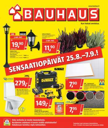 Bauhaus Espoo myymälät & aukioloajat | Minun Tarjouslehteni
