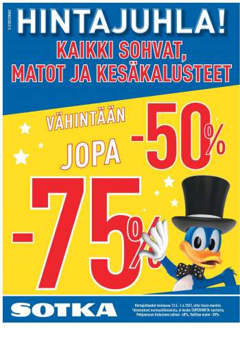 Sotka Espoo tarjoukset