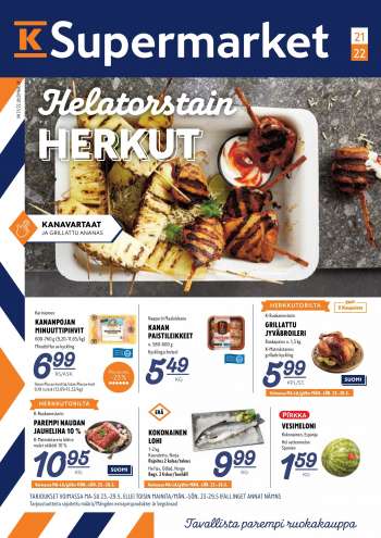 K-Supermarket tarjoukset - Helatorstain HERKUT
