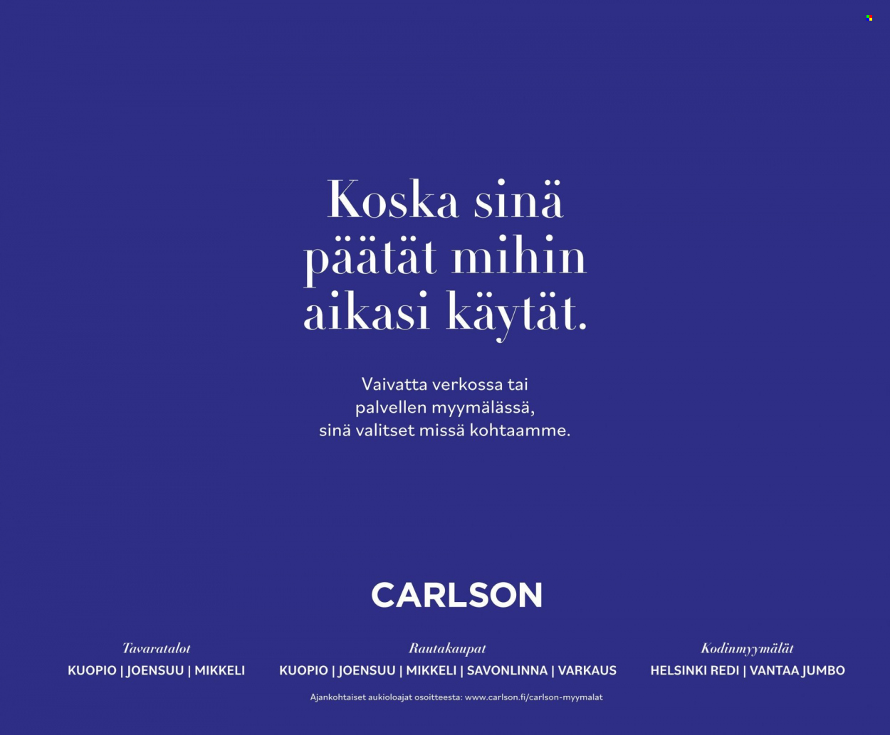 Carlson tarjoukset  - 13.06.2022 - 31.07.2022. Sivu 14.