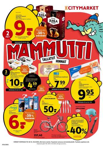 K-citymarket tarjoukset - Mammutti