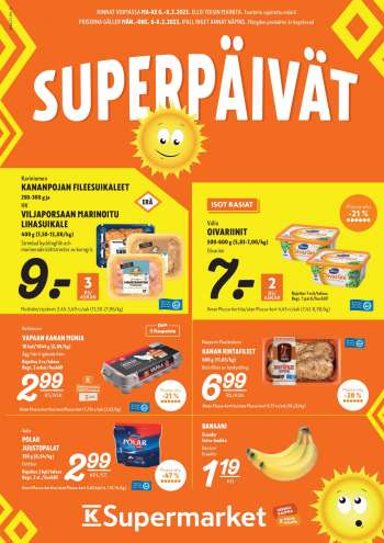 K-Supermarket Haapajärvi tarjoukset