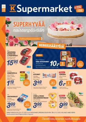 K-Supermarket - SUPERHYVÄÄ naistenpäivään