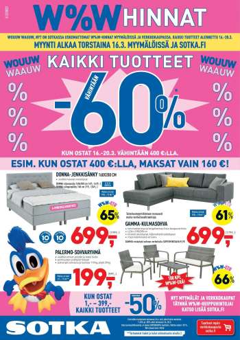 Sotka Espoo tarjoukset